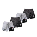 KIT 4 SHORTS DE COMPRESSÃO 2 EM 1 PROFIT  [PAGUE 02 LEVE 04]