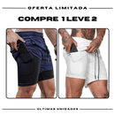 kit 2 Bermudas Academia Masculinas ProFit [COMPRE 1 LEVE 2]