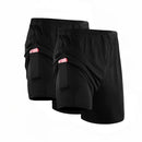 Kit 2 Shorts Compressão 2 em 1 - APEX PERFORMANCE [COMPRE 1, LEVE2]
