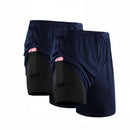 Kit 2 Shorts Compressão 2 em 1 - APEX PERFORMANCE [COMPRE 1, LEVE2]