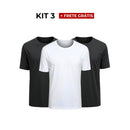 Kit 3 Camisetas Tecnológicas APEX - Arctic Fresh & Anti Odor